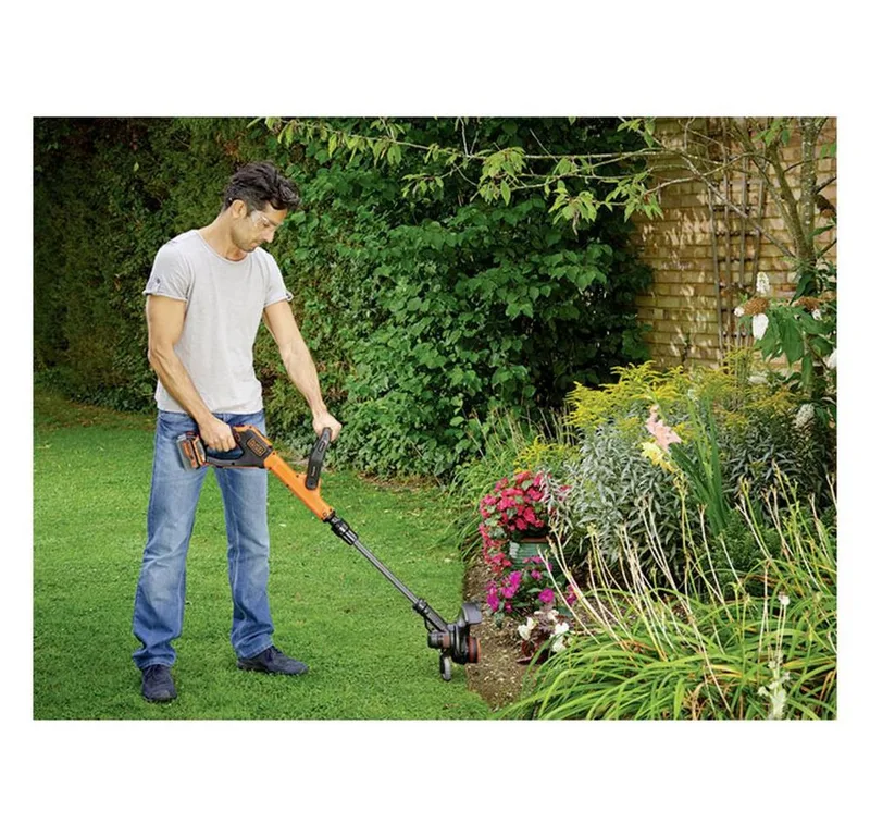 STC1840EPC 18V Li-Ion accu grastrimmer set (1x 4,0Ah accu) - 30cm van Black+Decker – productafbeelding 3 van 5