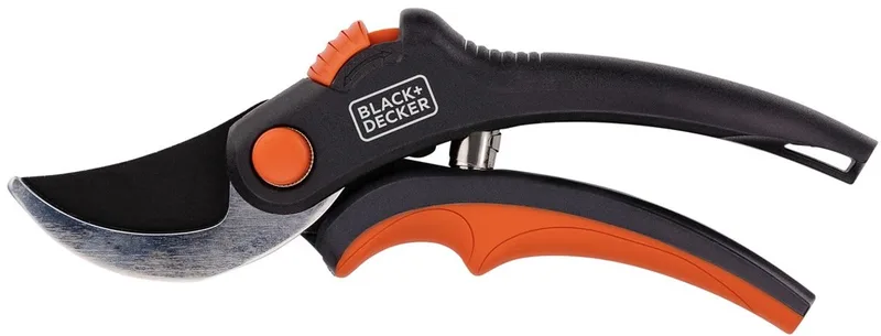 Tuinschaar - Gehard Stalen Bladen - 13 MM - Zwart/ Oranje by Black+Decker – product image