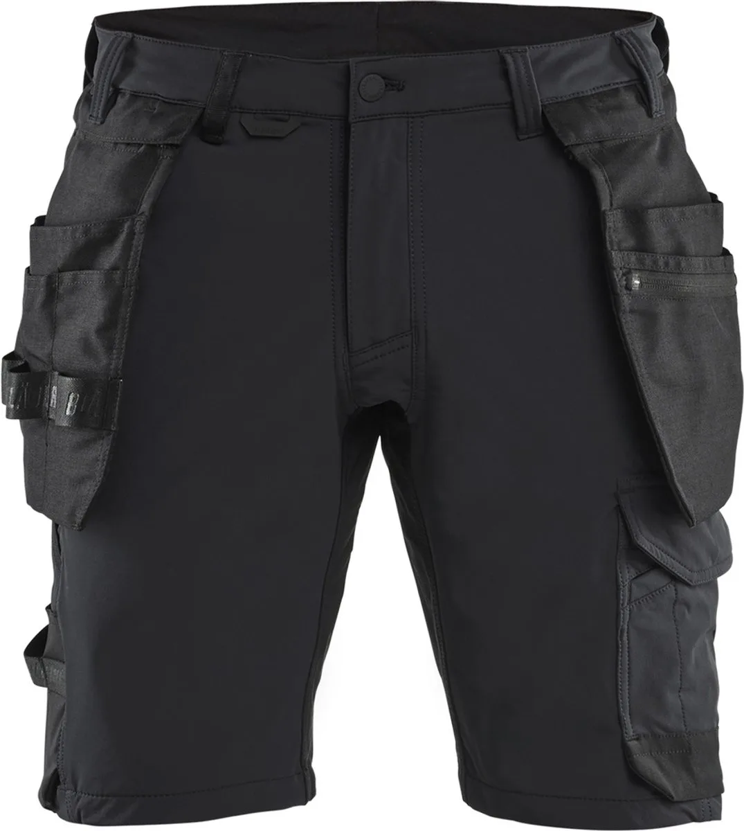 Arbeit-shorts voor vakmensen, 4-way stretch 17021645 van Blåkläder, Zwart – productafbeelding