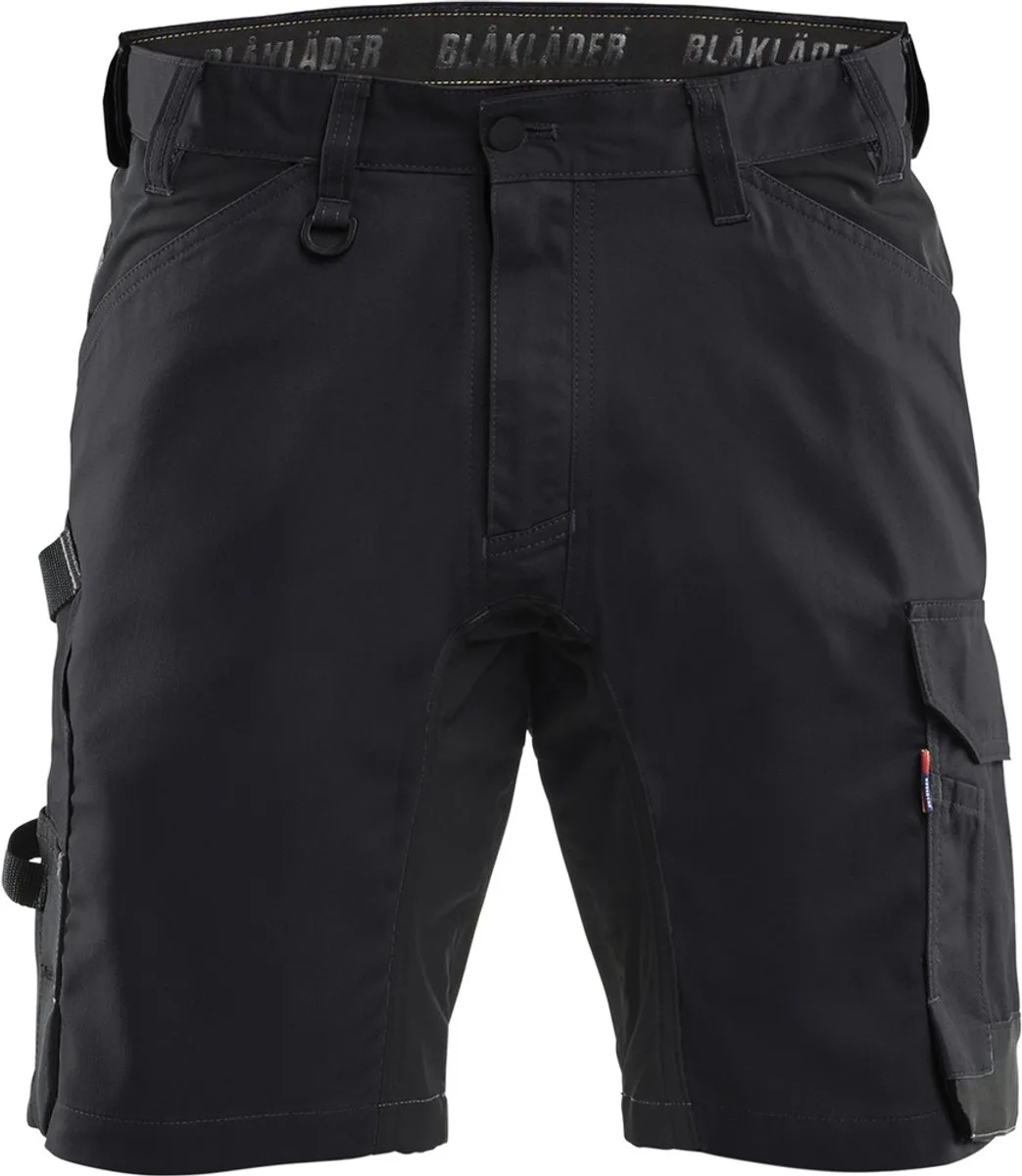 Arbeit-shorts voor vakmensen mit Stretch 17531832 by Blåkläder, Black – product image