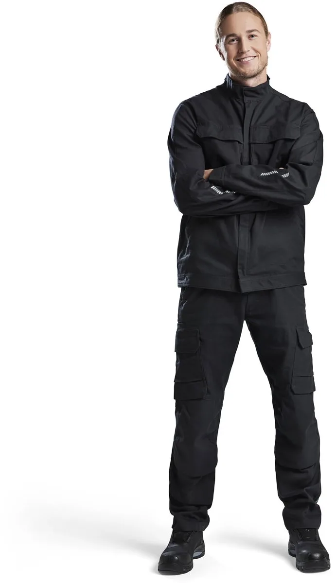 Blaklader 1466-1344 Industrie werkbroek stretch - Zwart van Blåkläder, Zwart, C52 – productafbeelding
