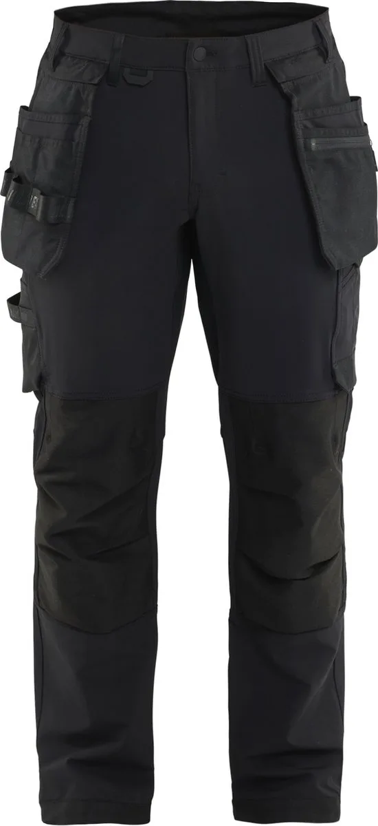 Blaklader 1720-1645 Werkbroek 4-weg Stretch - Zwart fra Blåkläder, Sort, C52 – produktbillede