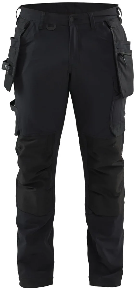Blaklader 1720-1645 Werkbroek 4-weg Stretch - Zwart von Blåkläder, Schwarz, D92 – Produktbild