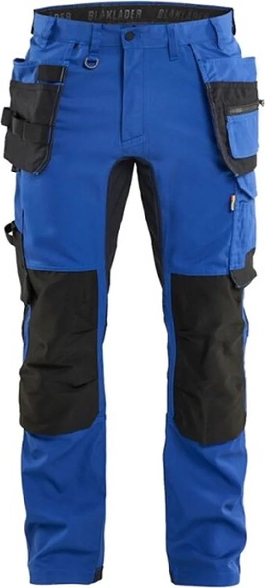 Blåkläder 1750 werkbroek 2-weg stretch - blauw/zwart de Blåkläder, Bleu, 48 – image du produit