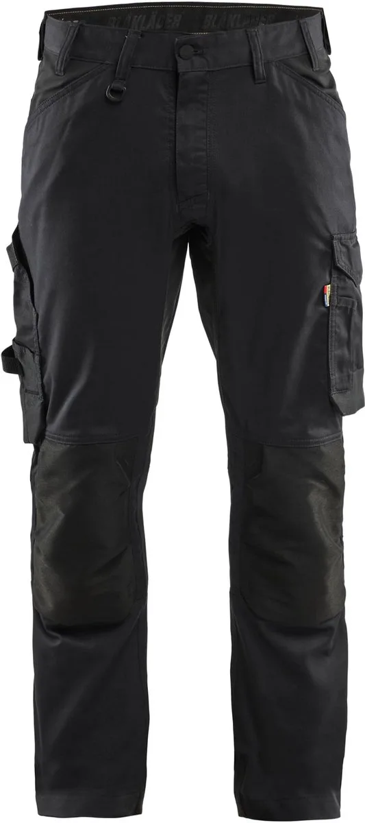 Blaklader 1751-1832 Werkbroek 2-weg stretch - Zwart van Blåkläder, Zwart, D104 – productafbeelding