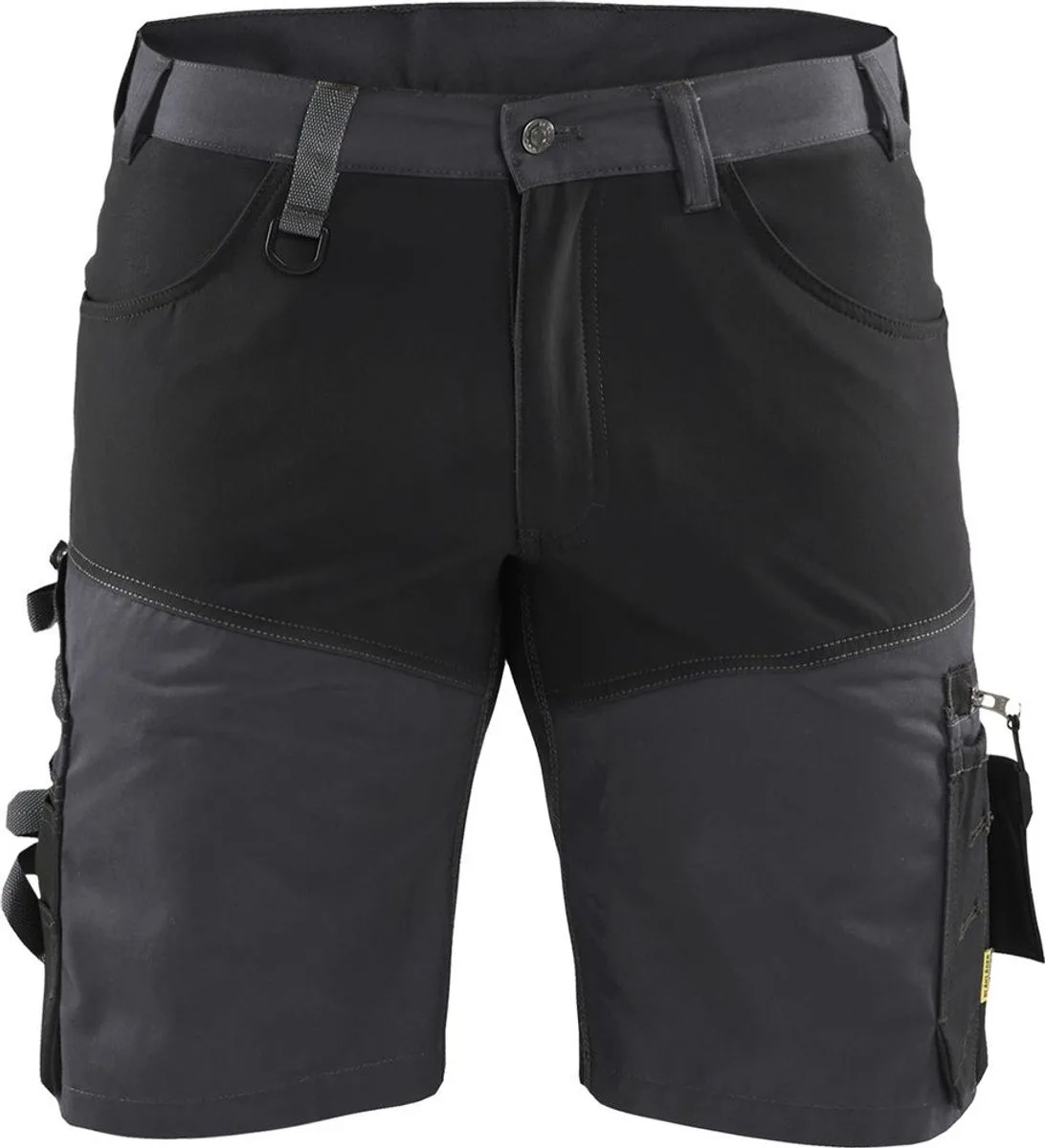Blaklader 1798-1860 Short met Stretch - Medium Grijs/Zwart von Blåkläder, Medium Grijs, Schwarz, C58 – Produktbild