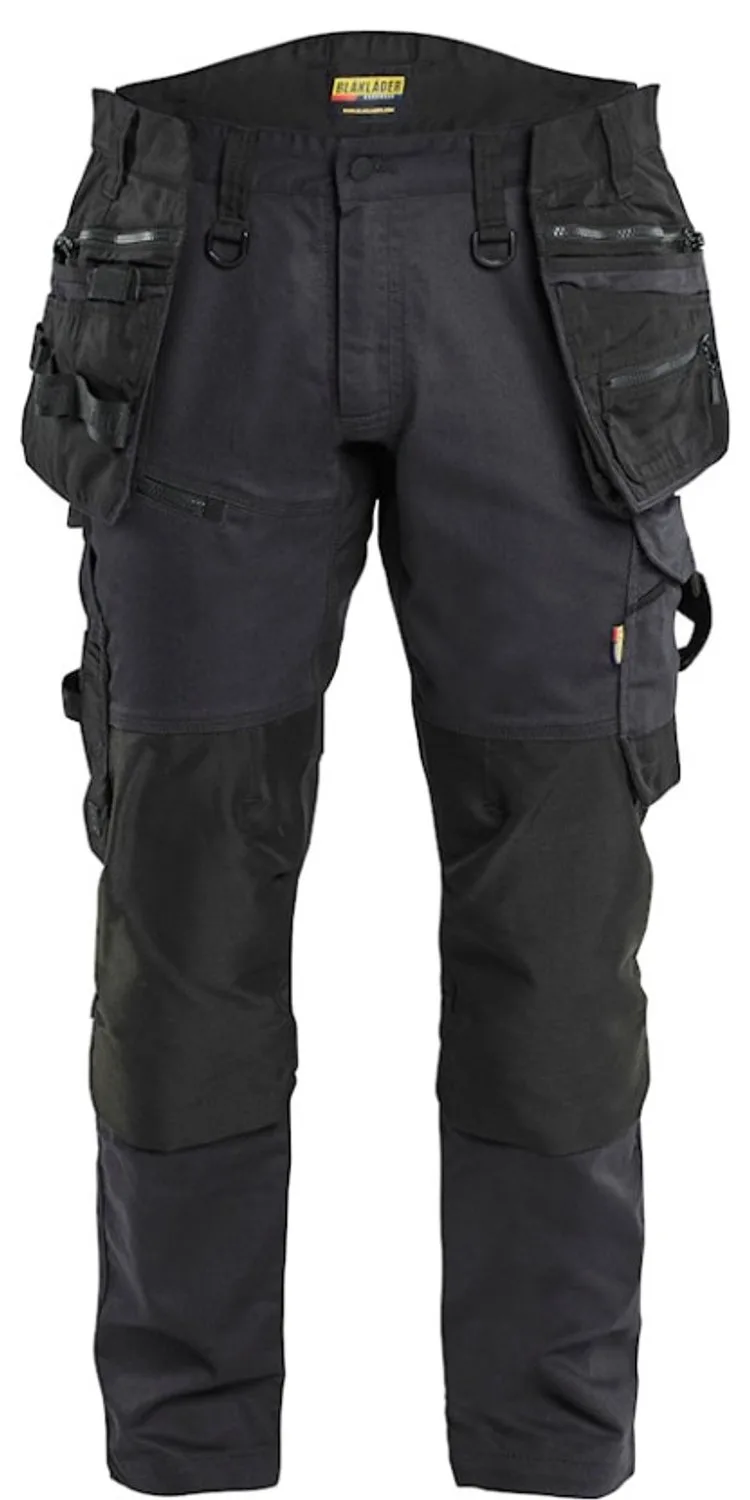 Blaklader 1970 Werkbroek Met Stretch-Zwart/zwart-C48 de Blåkläder, Noir – image du produit
