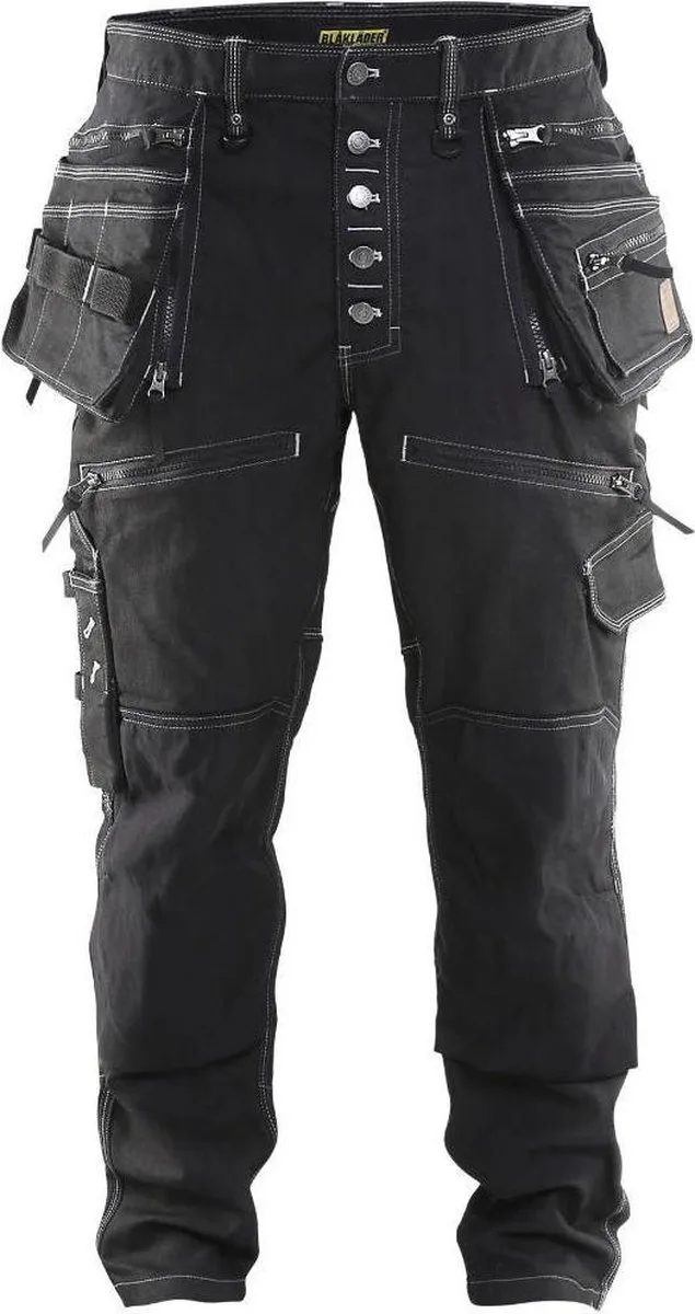 Blåkläder 1999-1141 Werkbroek Stretch Zwart de Blåkläder, Noir, 150 – image du produit