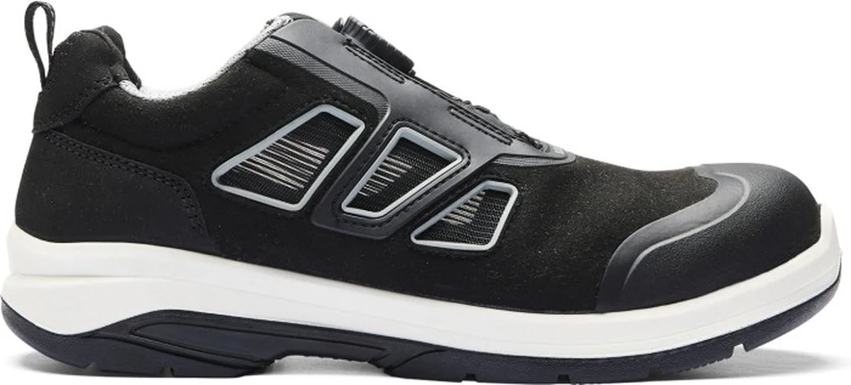 Blaklader 2440-0000 CRADLE Lage Veiligheidsschoen - Zwart/Medium grijs by Blåkläder, Black, Medium grijs, 44 – product image