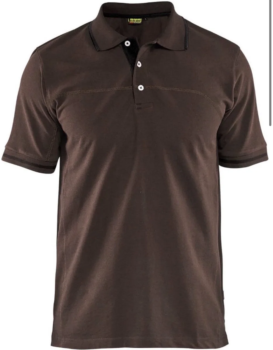 Blåkläder 3389-1050 Poloshirt Bruin/Zwart von Blåkläder, Braun, XL – Produktbild