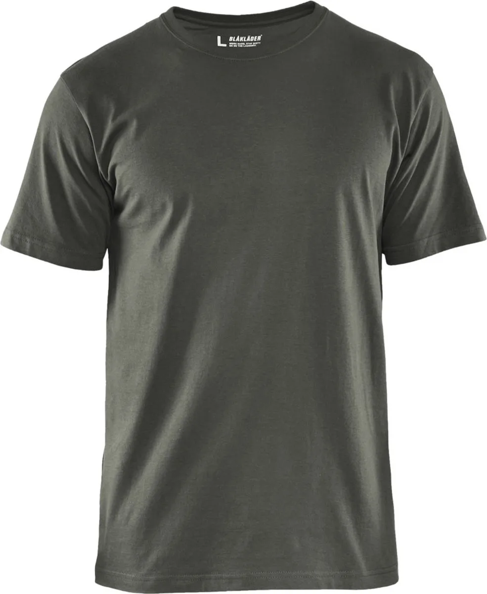 Blaklader 3525-1042 T-shirt - Army Groen van Blåkläder, Army Groen, S – productafbeelding