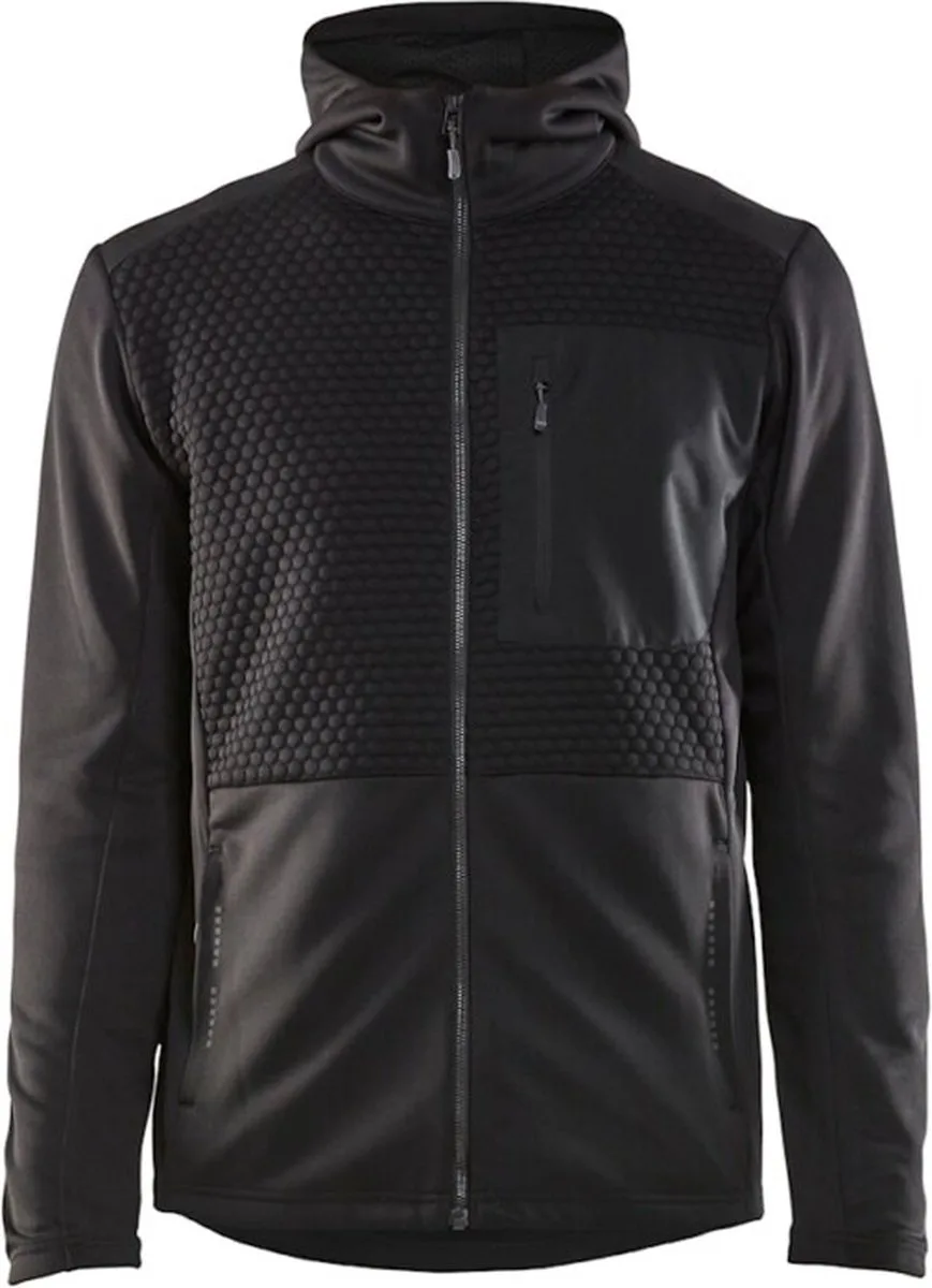 Blaklader 3540-2526 Hoodie met hele rits - Zwart de Blåkläder, Noir, 3XL – image du produit