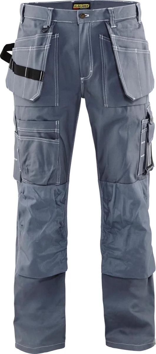 BlÕklõder Werkbroek stoffeerdersbroek grijs van Blåkläder, Grijs, C54 – productafbeelding