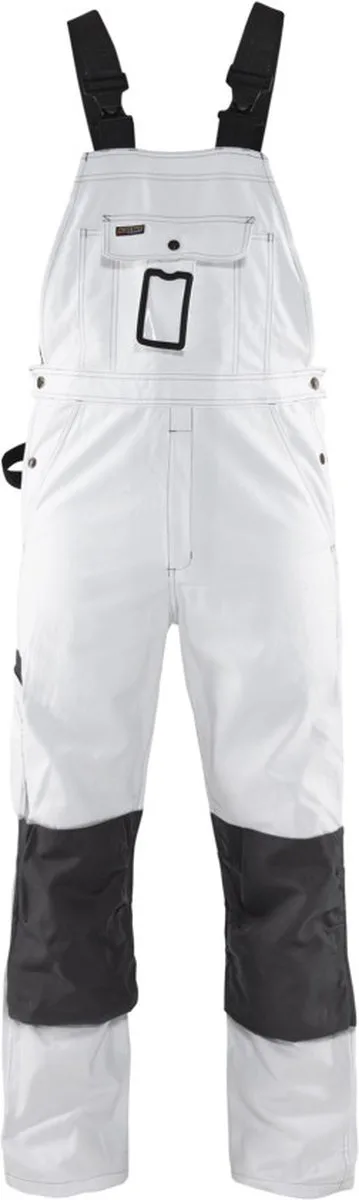 Bretelbroek 2611-1210 - Wit/Donkergrijs by Blåkläder, White, Dark grey, D100 – product image