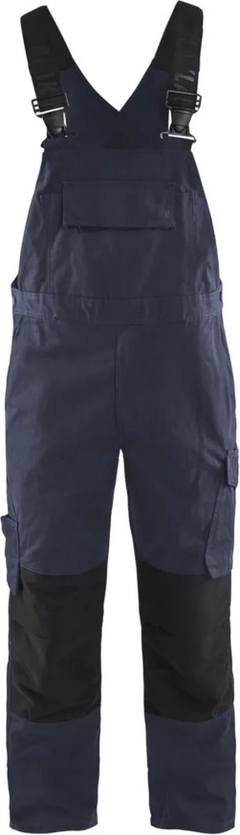 Bretelbroek met stretch 2695-1330 - Donker marineblauw/Zwart van Blåkläder, Donker marineblauw, Zwart, D92 – productafbeelding