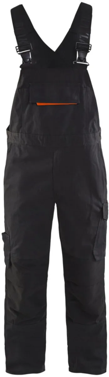 Bretelbroek met stretch 2695-1330 - Zwart/Rood van Blåkläder, Zwart, Rood, C60 – productafbeelding