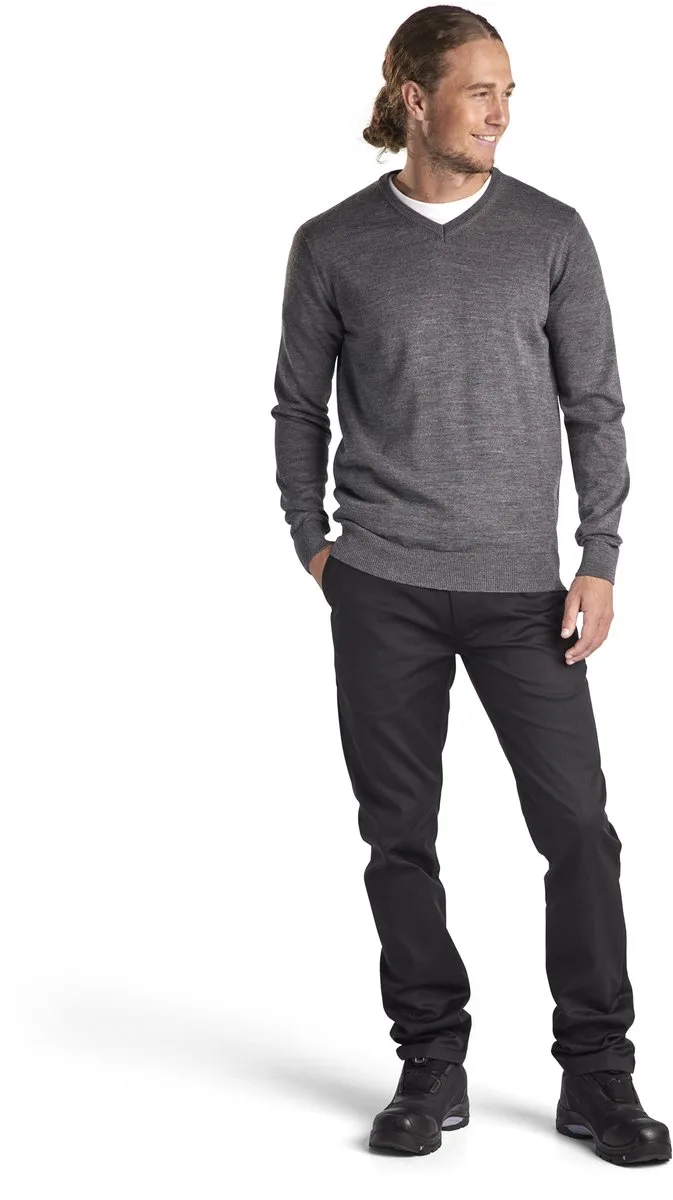 Chino stretch 1465-1830 - Zwart fra Blåkläder, Sort, D92 – produktbillede