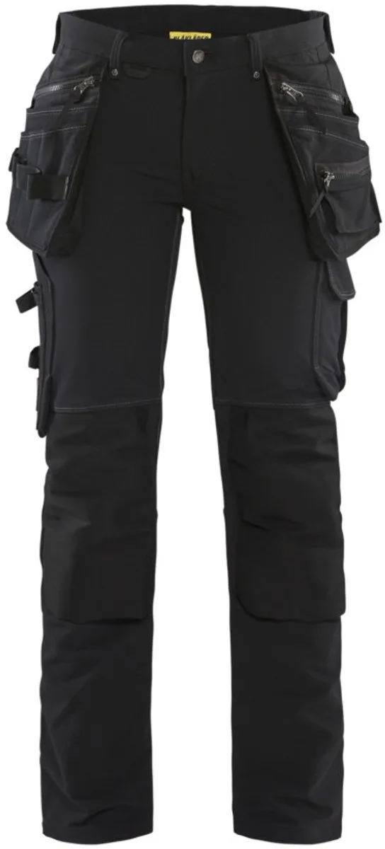 Dames 4-weg stretch werkbroek 7198-1644 - Zwart de Blåkläder, Noir, C40 – image du produit