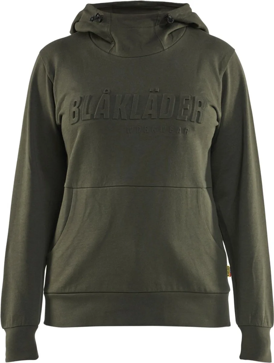 Dames hoodie 3D 3560-1158 - Donker Herfstgroen van Blåkläder, Donker Herfstgroen, L – productafbeelding
