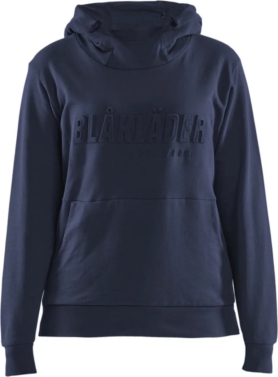 Dames hoodie 3D 3560-1158 - Donker marineblauw by Blåkläder, Donker marineblauw, M – product image
