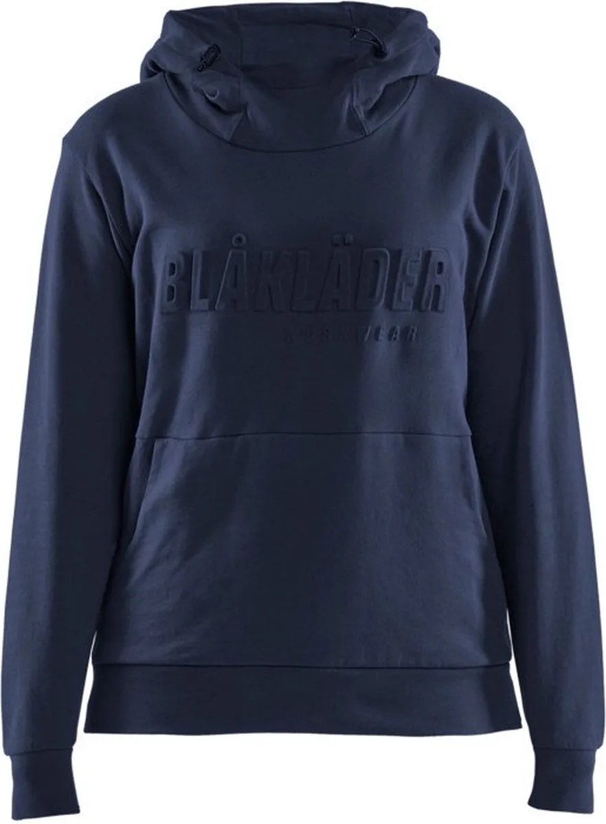 Dames hoodie 3D 3560-1158 - Donker marineblauw von Blåkläder, Donker marineblauw, XXL – Produktbild