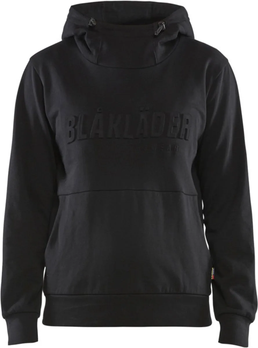 Dames hoodie 3D 3560-1158 - Zwart fra Blåkläder, Sort, L – produktbillede