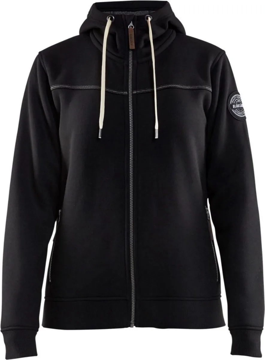 Dames Hoodie 4974-2514 - Zwart by Blåkläder, Black, XS – product image