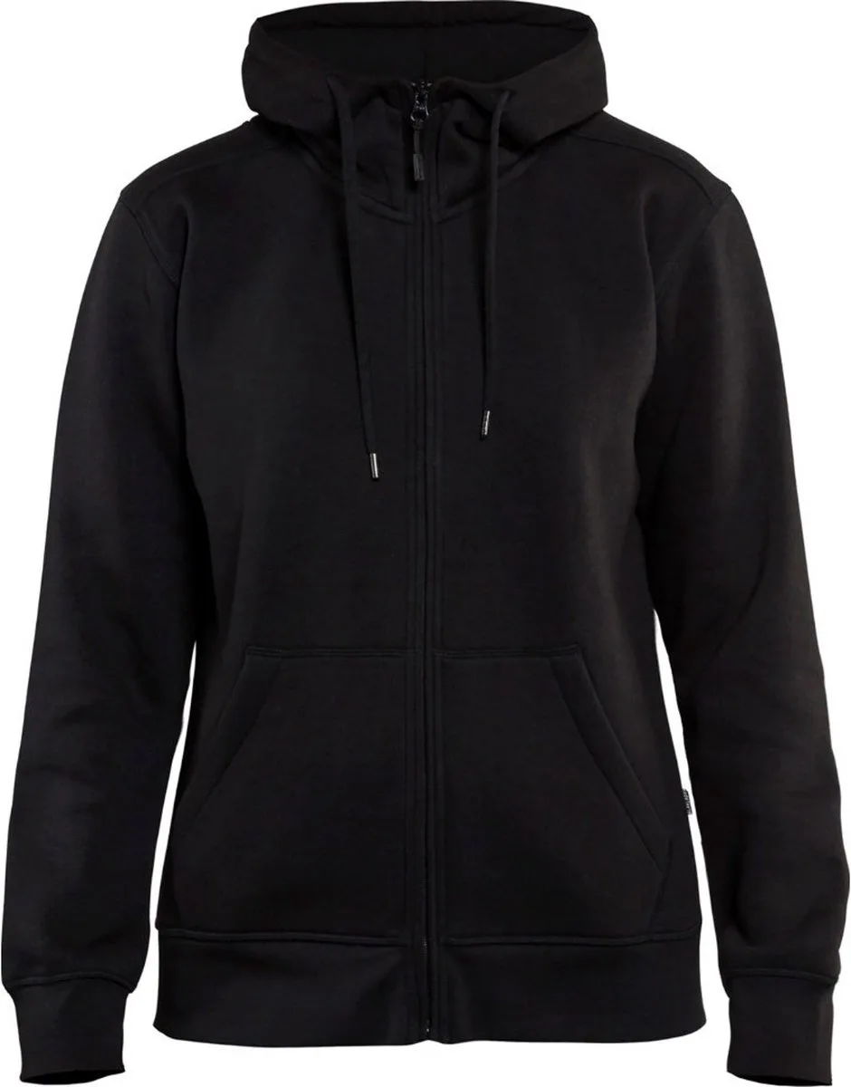 Dames hoodie met rits 3395-1048 - Zwart de Blåkläder, Noir, XL – image du produit