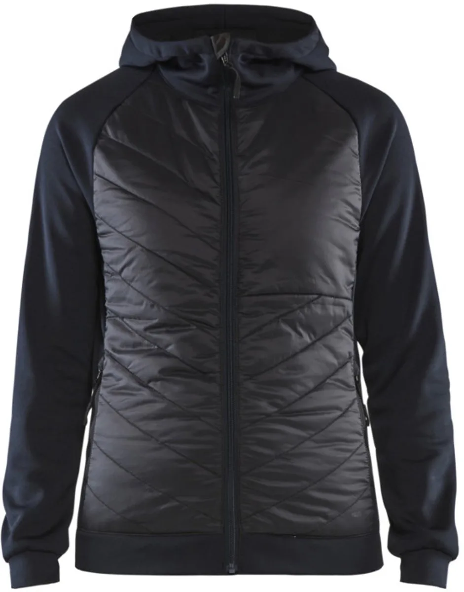 Dames hybride sweater 3464-2526 - Donker marineblauw/Zwart de Blåkläder, Donker marineblauw, Noir, S – image du produit