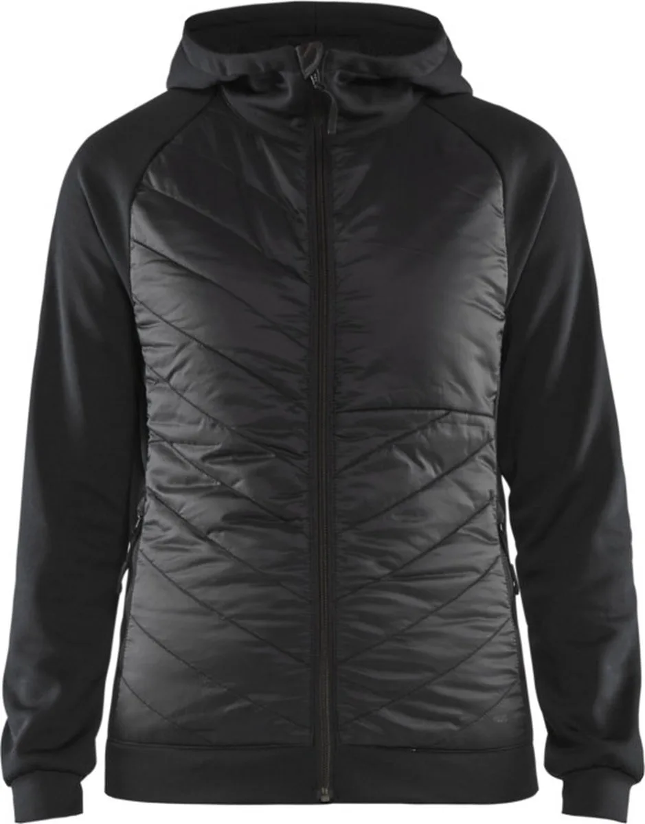 Dames hybride sweater 3464-2526 - Zwart/Donkergrijs de Blåkläder, Noir, Gris foncé, 3XL – image du produit