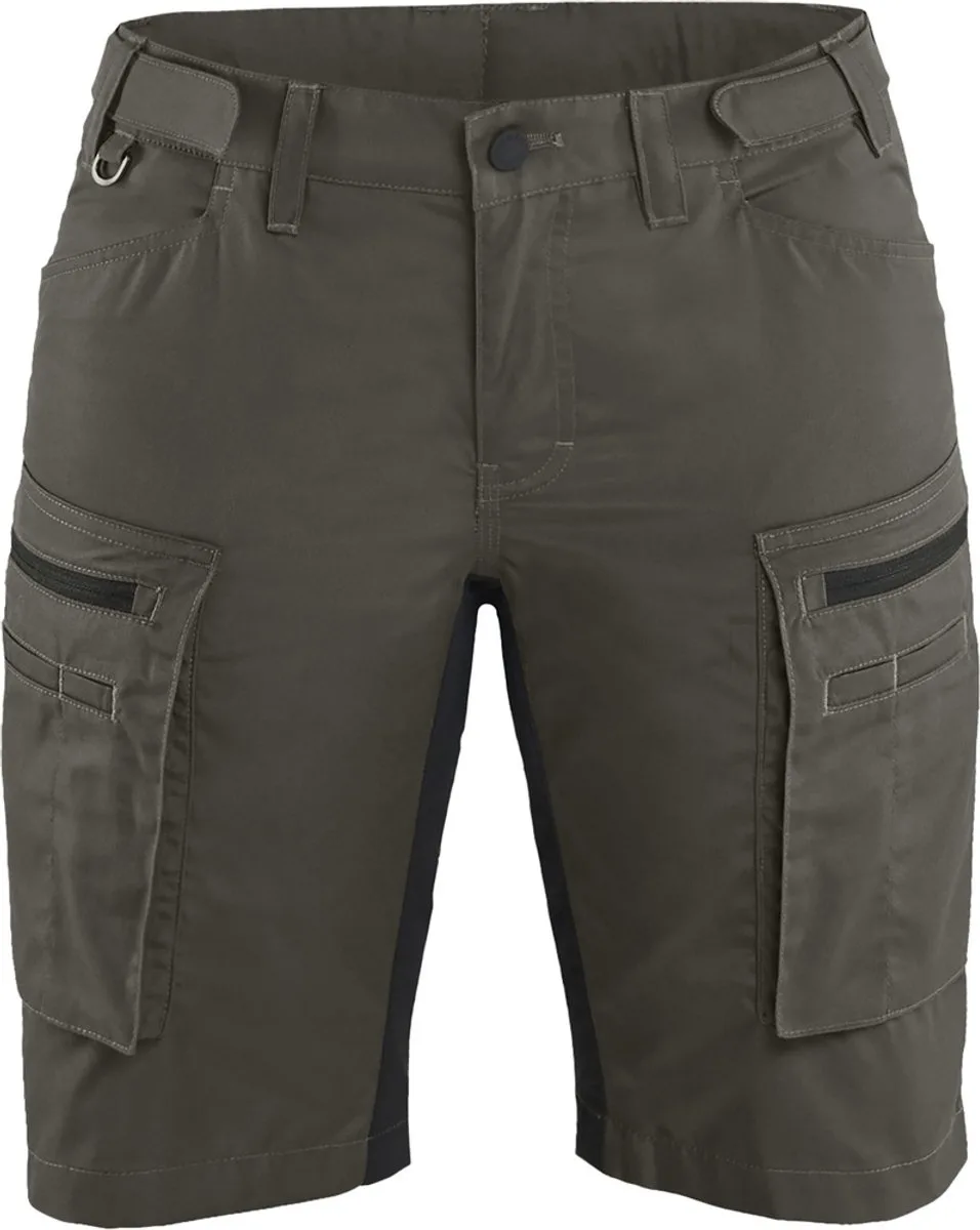 Dames Service Short met stretch 7149-1845 - Groen/Zwart de Blåkläder, Vert, Noir, C32 – image du produit