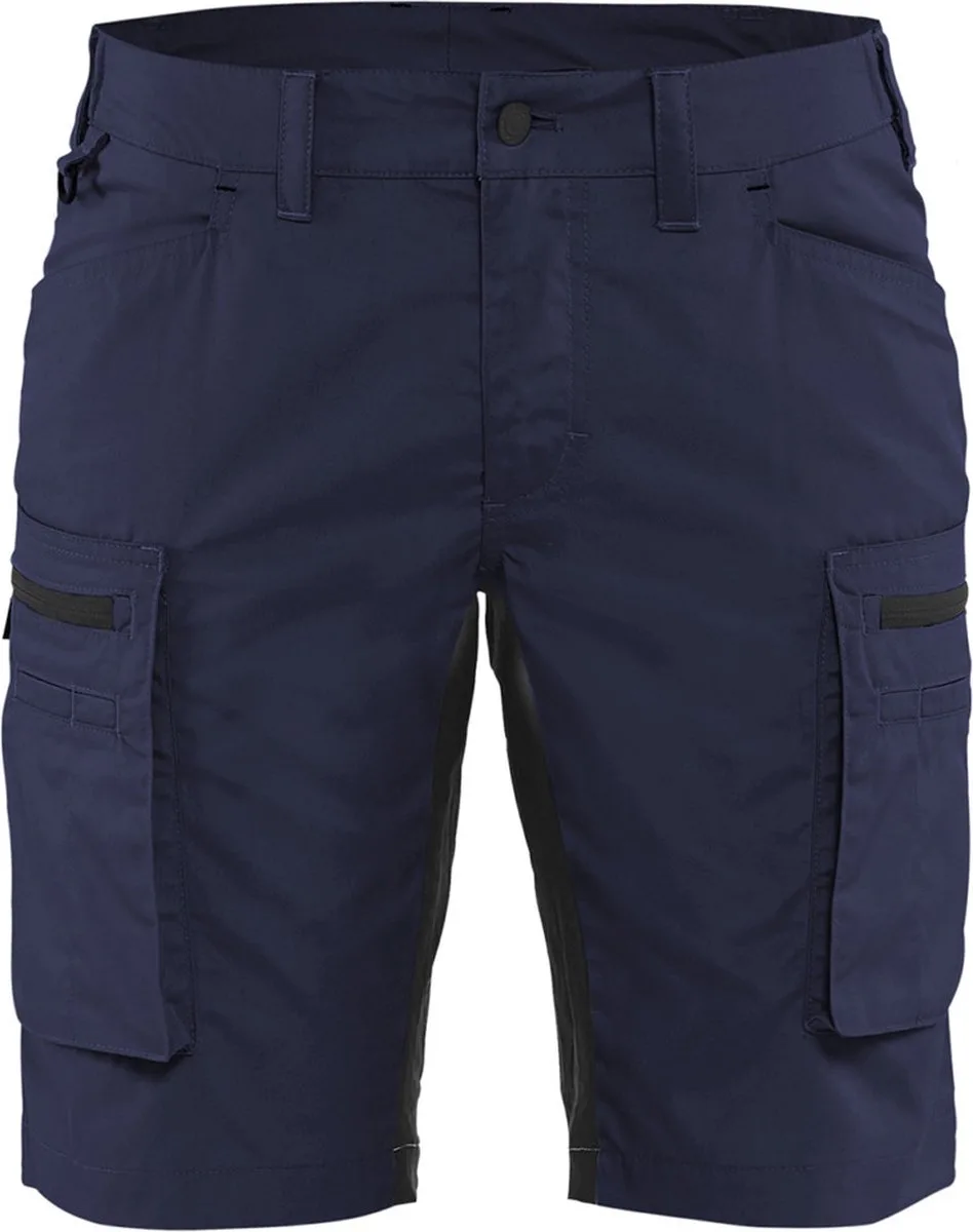 Dames Service Short met stretch 7149-1845 - Marineblauw/Zwart de Blåkläder, Marineblauw, Noir, C30 – image du produit