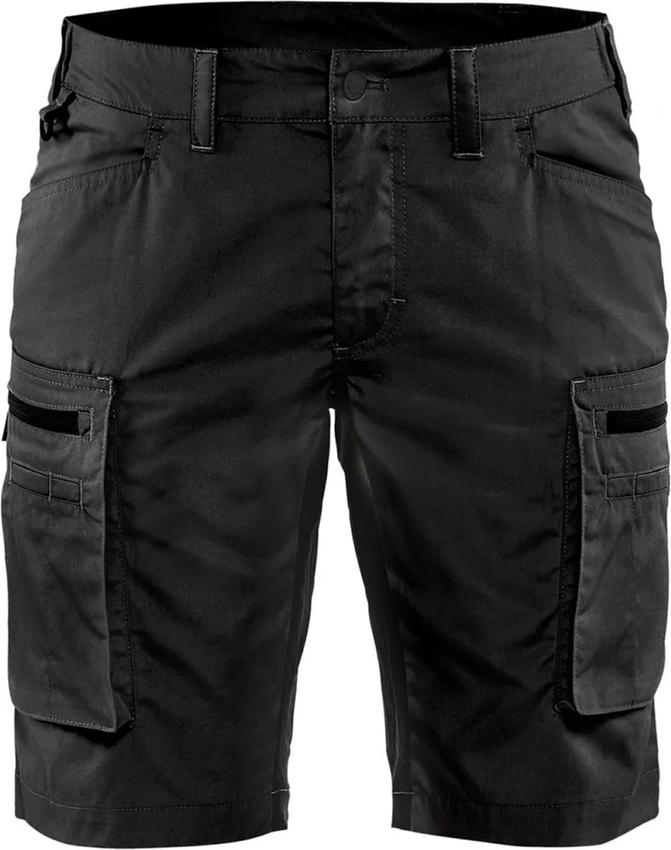 Dames Service Short met stretch 7149-1845 - Zwart fra Blåkläder, Sort, C30 – produktbillede