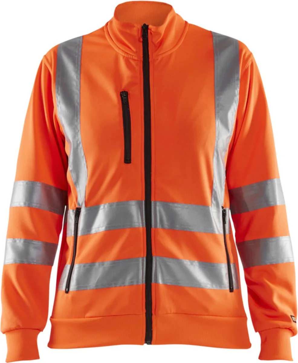 Dames Sweatshirt High Vis 3308-1974 - High Vis Oranje de Blåkläder, High Vis Oranje, L – image du produit