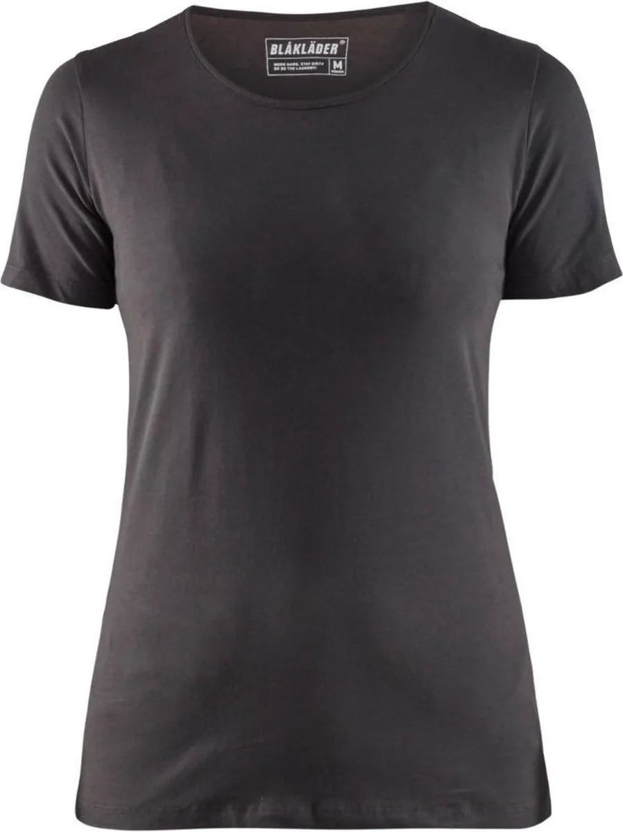 Dames T-shirt 3304-1029 - Donkergrijs fra Blåkläder, Mørkegrå, XS – produktbillede