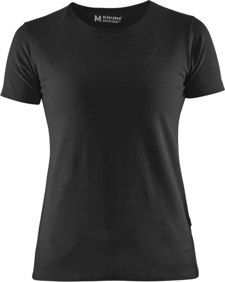 Dames T-shirt 3304-1029 - Zwart von Blåkläder, Schwarz, XS – Produktbild