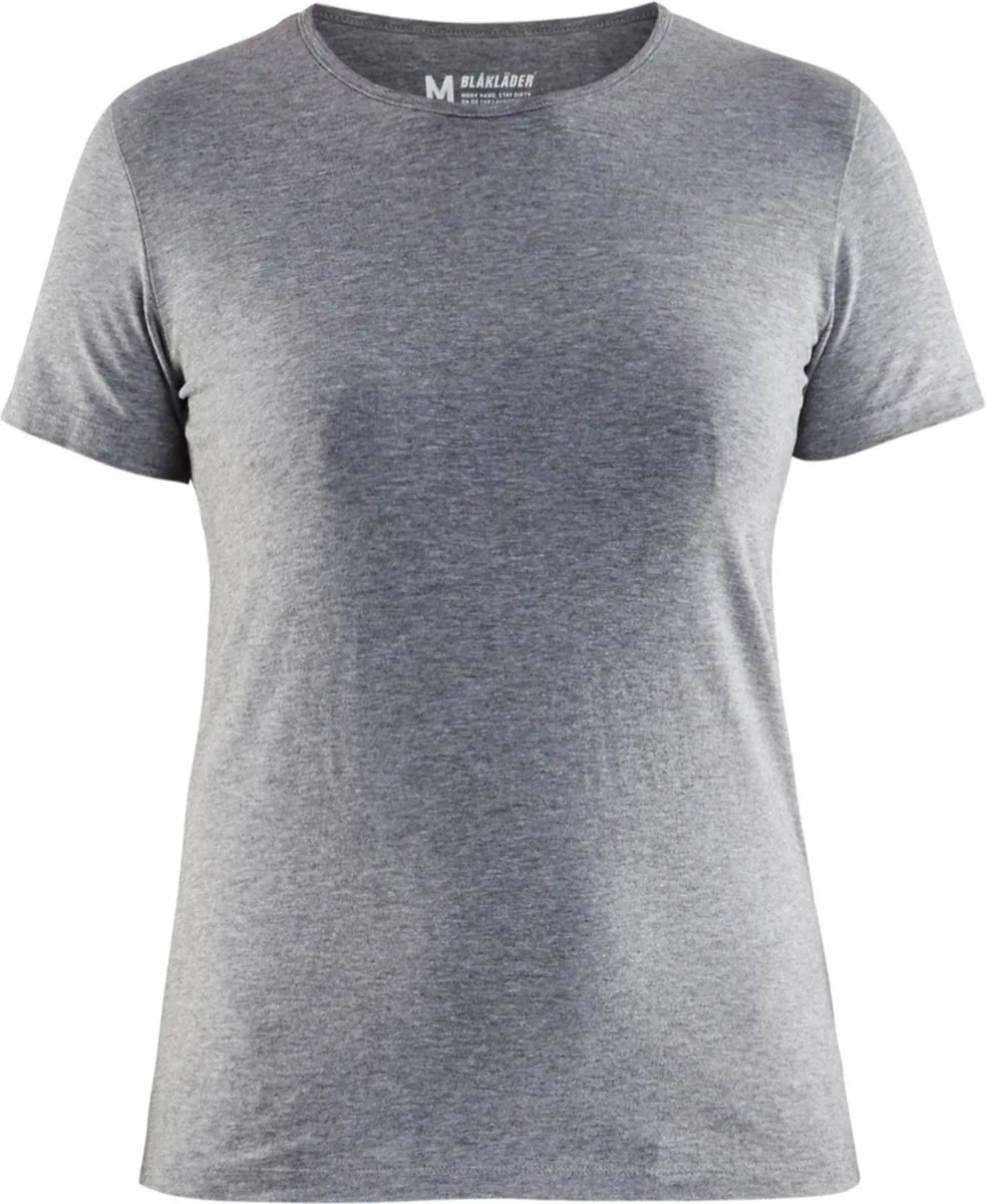 Dames T-Shirt 3304-1059 - Grijs Mêlee de Blåkläder, Grijs Mêlee, XS – image du produit