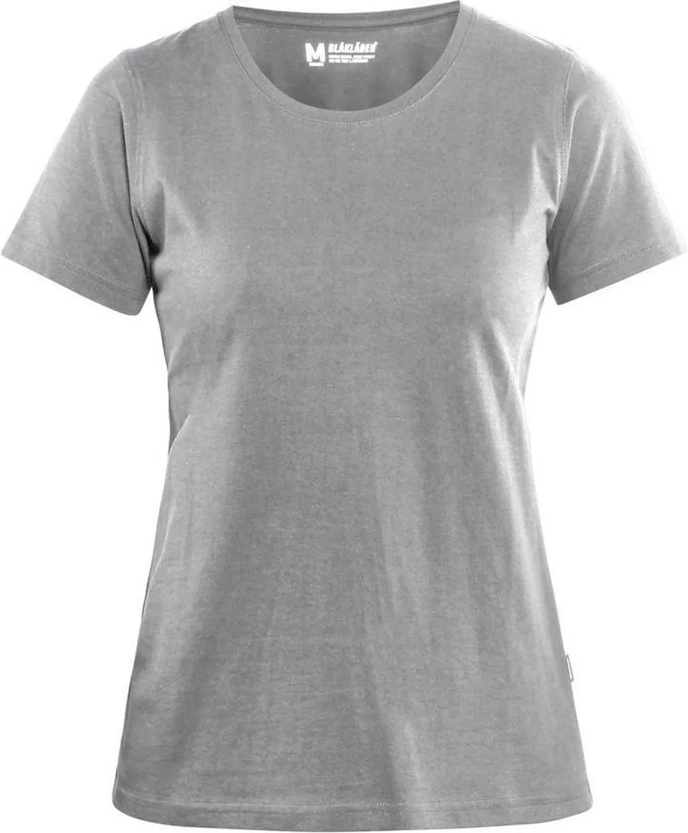 Dames T-shirt 3334-1042 - Grijs fra Blåkläder, Grå, S – produktbillede