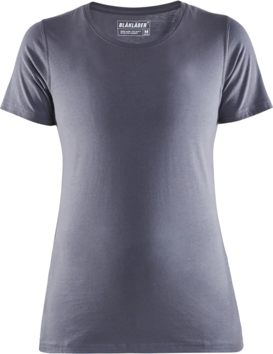 Dames T-shirt 3334-1042 - Grijs fra Blåkläder, Grå, XL – produktbillede