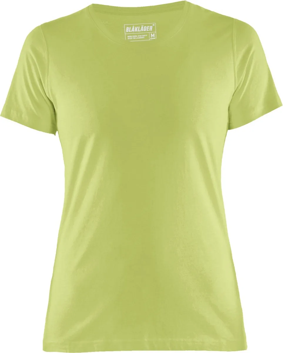 Dames T-shirt 3334-1042 - Limegroen by Blåkläder, Limegroen, XL – product image