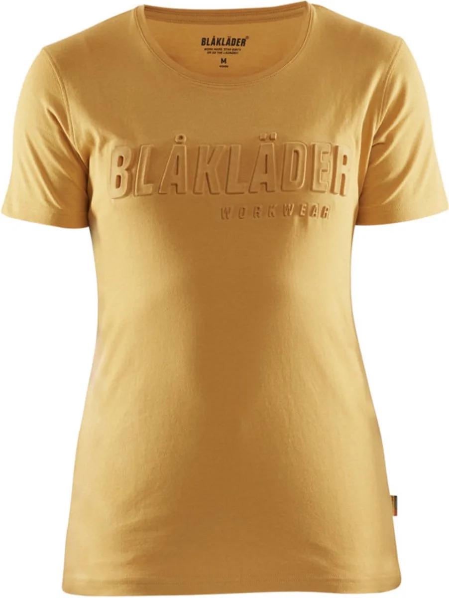 Dames T-shirt 3D 3431-1042 - Honinggoud de Blåkläder, Honinggoud, XL – image du produit