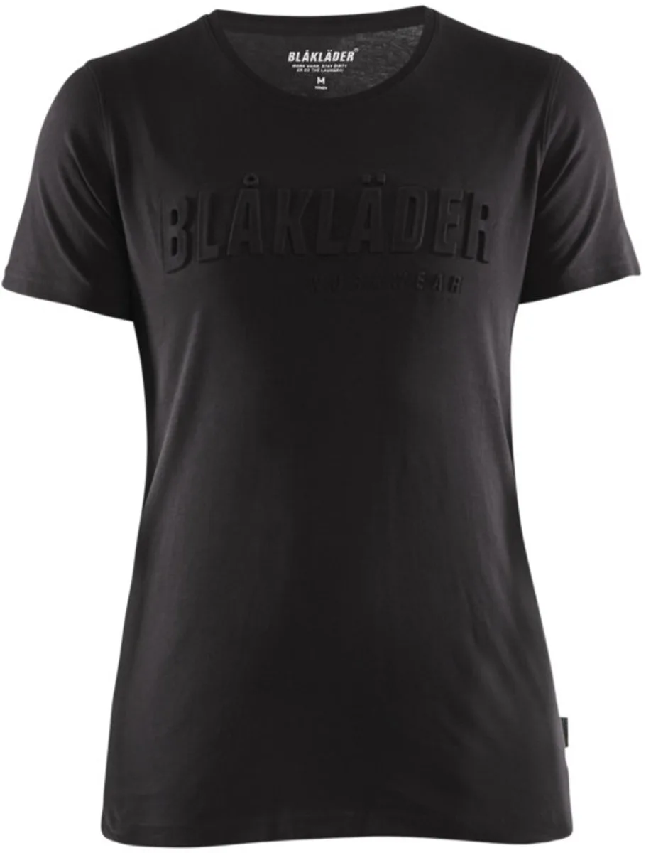 Dames T-shirt 3D 3431-1042 - Zwart de Blåkläder, Noir, XXL – image du produit