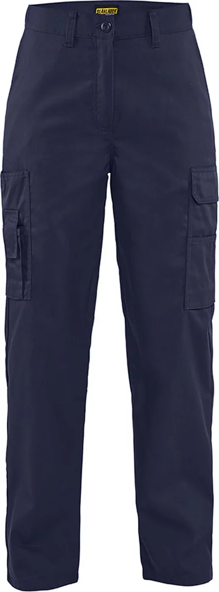 Dames werkbroek 7120-1800 - Marineblauw von Blåkläder, Marineblauw, D21 – Produktbild