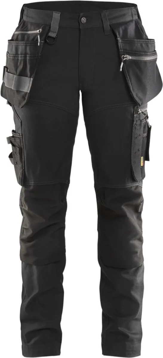 Dames werkbroek met stretch 7115-1343 - Zwart von Blåkläder, Schwarz, C38 – Produktbild