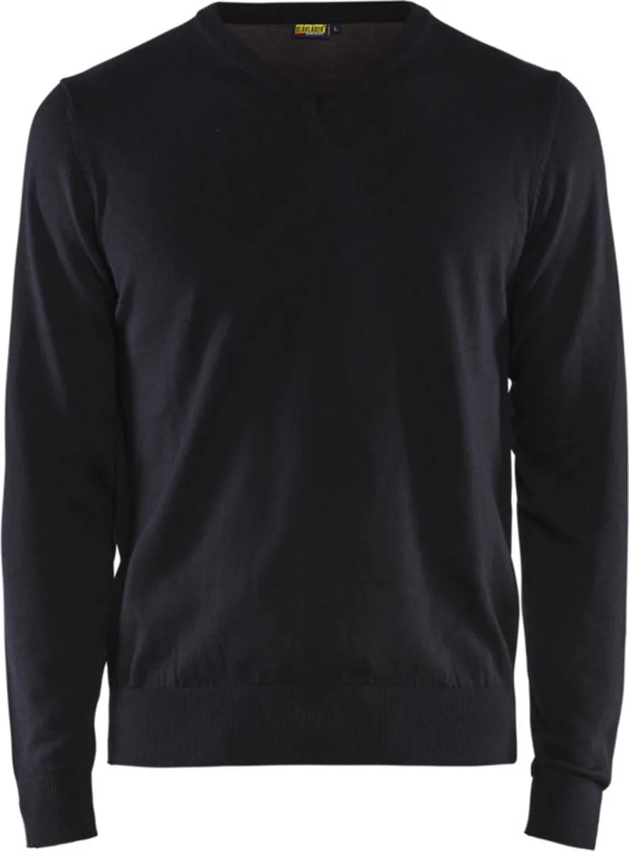 Gebreide pullover 3590-2122 - Donker marineblauw von Blåkläder, Donker marineblauw, L – Produktbild