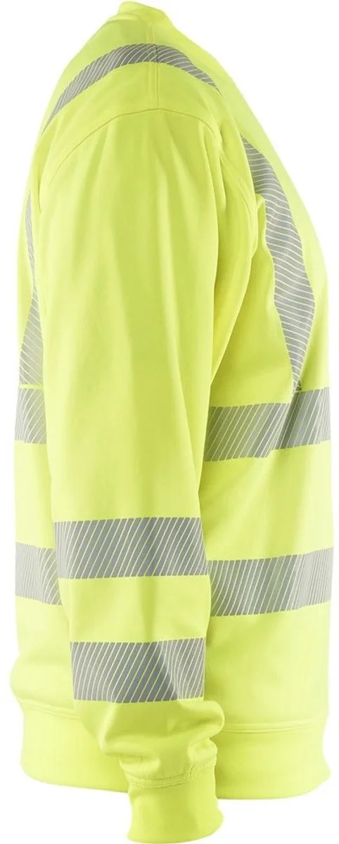 High vis Sweatshirt 3562-2538 - High Vis Geel van Blåkläder, High Vis Geel, S – productafbeelding