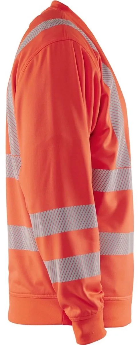 High vis Sweatshirt 3562-2538 - High Vis Rood van Blåkläder, High Vis Rood, M – productafbeelding