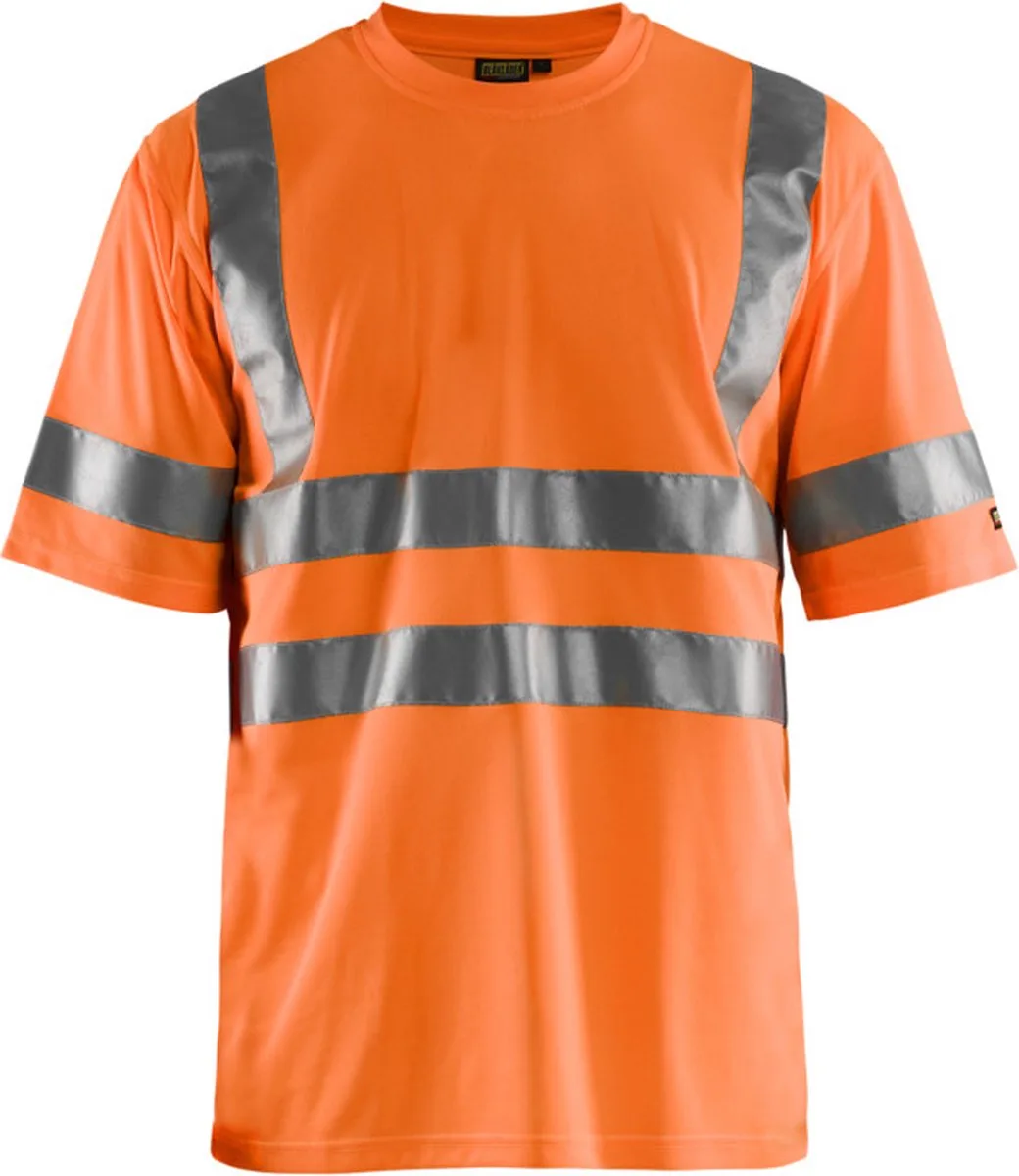 High Vis t-shirt 3413-1009 - High Vis Oranje de Blåkläder, High Vis Oranje, L – image du produit