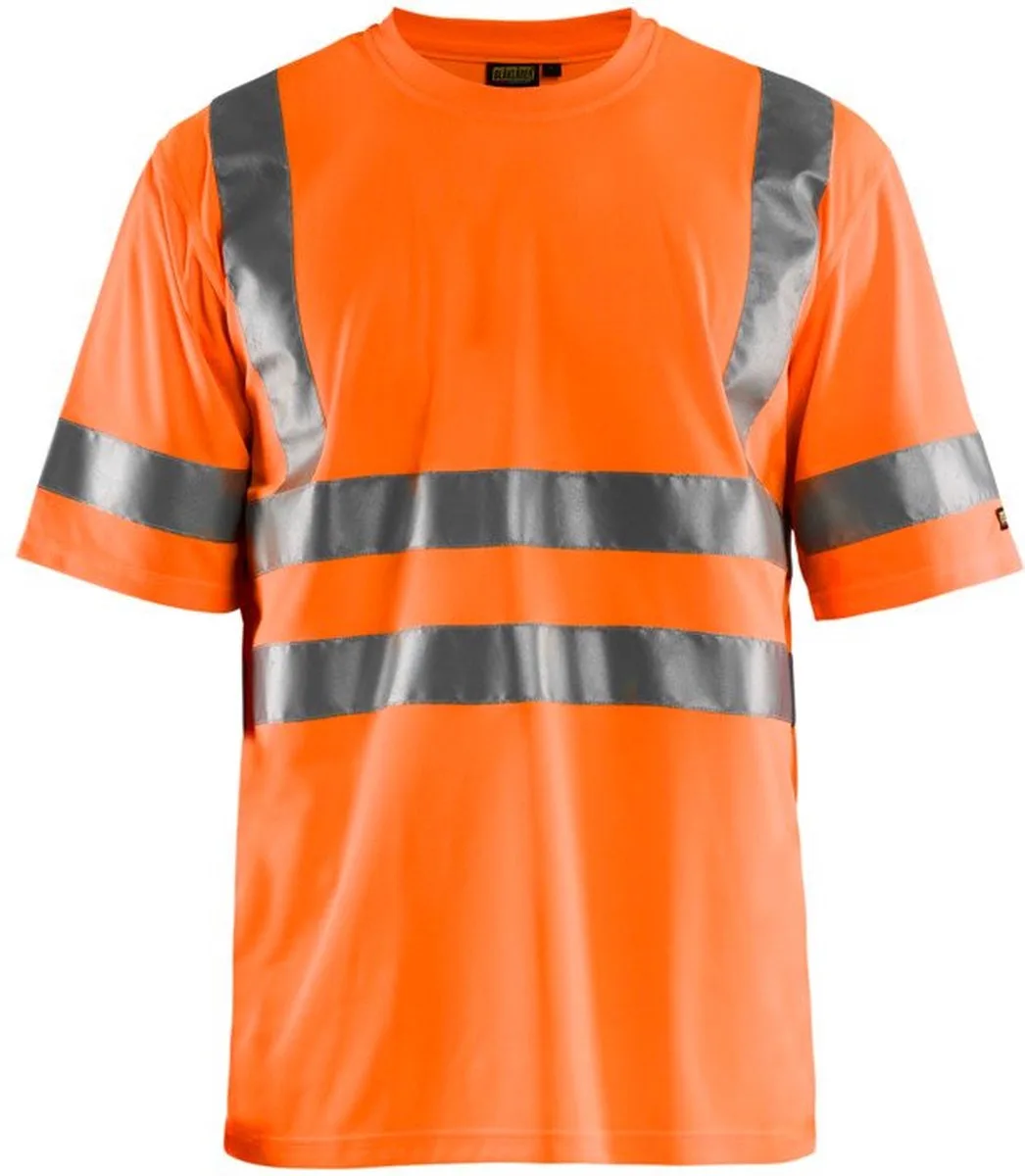 High Vis t-shirt 3413-1009 - High Vis Oranje de Blåkläder, High Vis Oranje, XS – image du produit