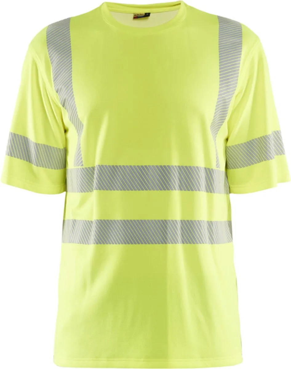 High vis T-shirt 3522-2537 - High Vis Geel fra Blåkläder, High Vis Geel, XL – produktbillede